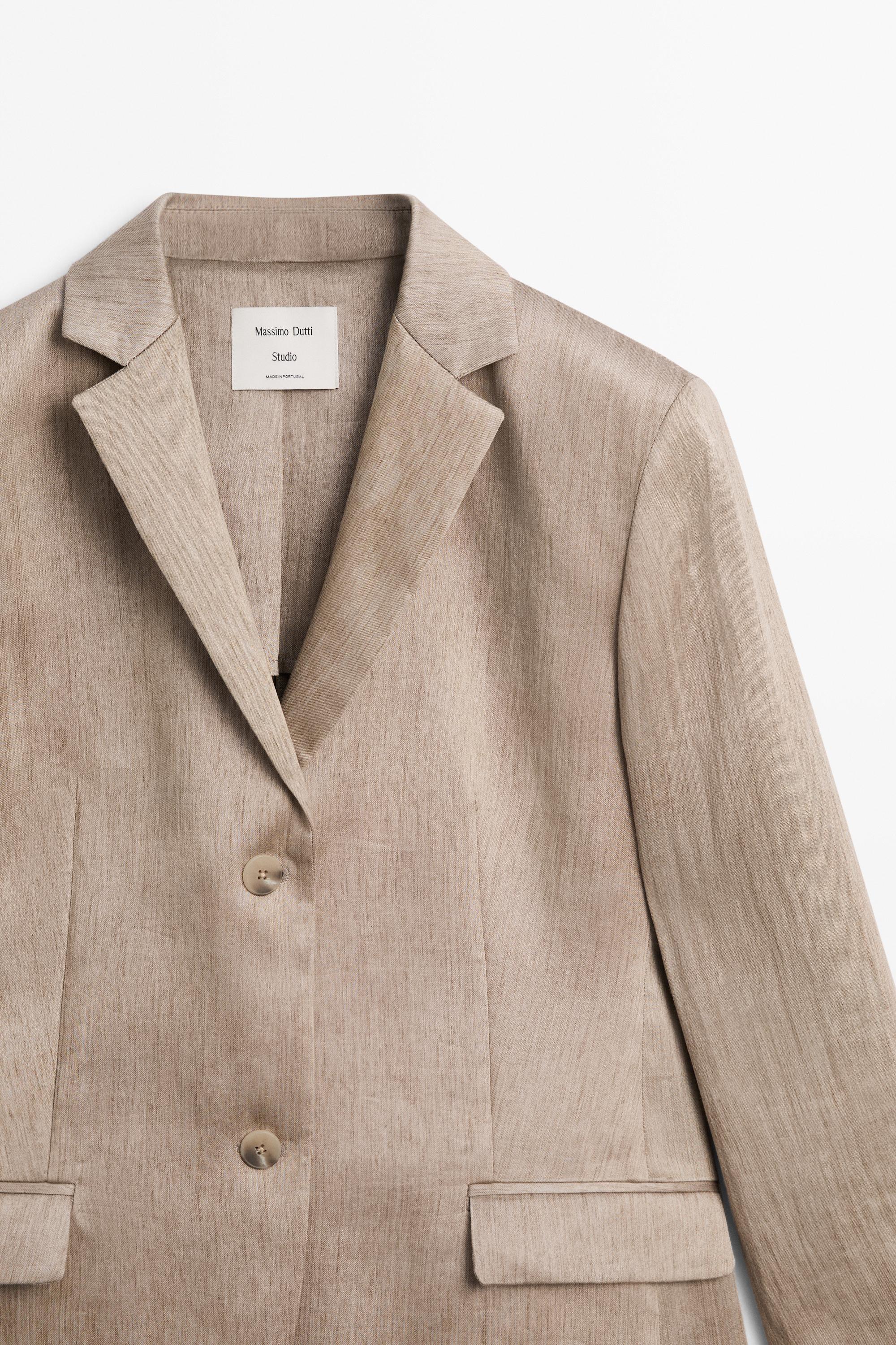 Satin fluid blazer - STUDIO